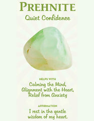 Fino 645 Prehnite Spiritual Gemstone Bracelet with Stretch Cord for Men/ Women/ Couple