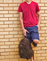 Fino 8527 17L Unisex Canvas Utility Backpack