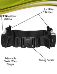 Fino B4502 Hiking & Jogging Waist Bag with Water Bottle Holders