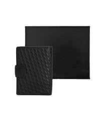Fino DWS-801 Unisex Genuine Leather Card Holder Organizer Wallet with Box