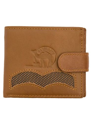 Fino DWS-8705 Genuine Leather Bifold Card Wallet with SD Card Holder & Box