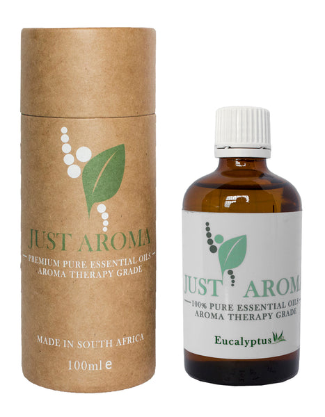 Just Aroma Premium 100% Pure and Natural Eucalyptus Essential Oil β 100ml