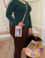 Fino F9705 Faux Leather All in 1 Purse/ Phone Bag with Shoulder Strap
