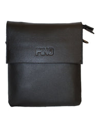 Fino FN8307-3 Unisex Full Grain Genuine Leather Sling/ Satchel Bag