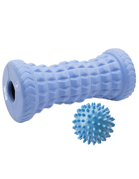 Tumaz Care FT2402 2-in-1 Hand & Foot Massage Roller with Spiky Ball Set
