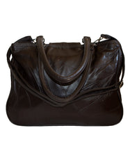 Fino GW-80182 Multi-Compartment Genuine Patch Leather Hand & Shoulder Bag