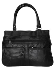 Fino GW-80753 Genuine Patch Leather Multi-Compartment Mama Shoulder Bag