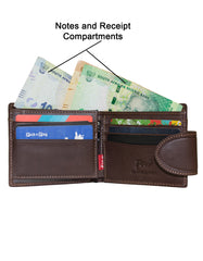 Fino HL-505 Genuine Leather Wolf Wallet with SD Card Holder & Box