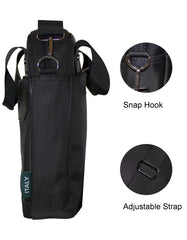 Fino HY-1228 Unisex Water-Resistant Nylon Shoulder/ Crossbody Bag