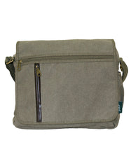 Fino HY-8818 Unisex 14" Laptop Canvas Messenger Crossbody Bag