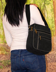 Fino HY-B880 Canvas Unisex Compact Sling Bag