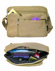 Fino HY-C238 Unisex Canvas Vintage Messenger Crossbody Bag