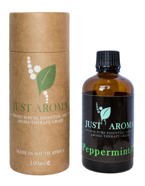 Just Aroma Premium 100% Pure and Natural Peppermint Essential Oil – 100ml