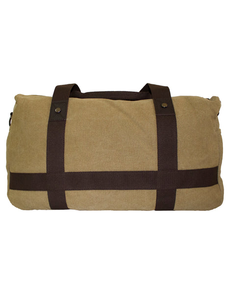 Fino SK-1619 Cotton Canvas Duffel Bag for Overnight & Weekend Luggage