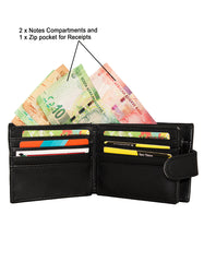 Fino SK-655 Faux Leather Men s Bi-fold Wallet