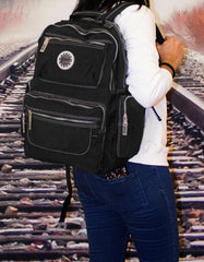Fino SK-7716 Waterproof Ultra-Light crinkle Nylon Multi-function Backpack