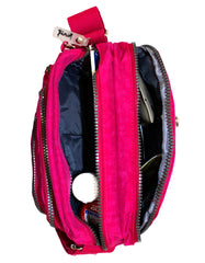Fino SK-7732 Waterproof Ultra-Light Crinkle Nylon Crossbody Bag