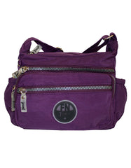 Fino SK-7735 Waterproof Ultra-Light Crinkle Nylon Crossbody Bag