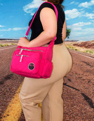 Fino SK-7737 Waterproof Ultra-Light Crinkle Nylon Crossbody Bag
