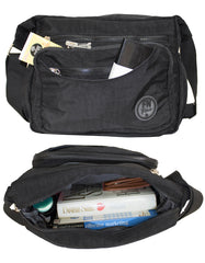 Fino SK-7737 Waterproof Ultra-Light Crinkle Nylon Crossbody Bag