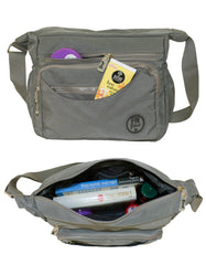 Fino SK-7737 Waterproof Ultra-Light Crinkle Nylon Crossbody Bag