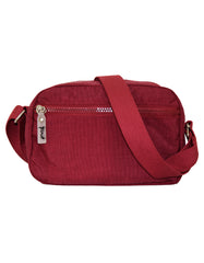 Fino SK-7742 Waterproof Ultra-Light Crinkle Nylon Crossbody/ Shoulder Bag