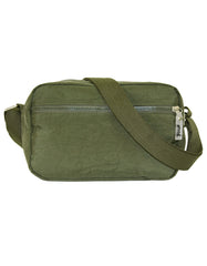 Fino SK-7743 Shoulder/ Crossbody Waterproof Ultra-Light Crinkle Nylon Bag