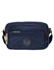 Fino SK-7743 Shoulder/ Crossbody Waterproof Ultra-Light Crinkle Nylon Bag