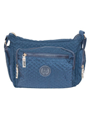 Fino SK-7749 Waterproof Ultra-Light Crinkle Nylon Crossbody/ Shoulder Bag