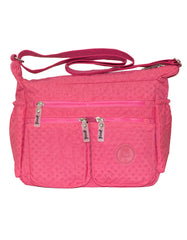 Fino SK-7750 Waterproof Ultra-Light Crinkle Nylon Shoulder/ Crossbody Bag