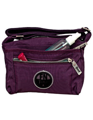 Fino SK-7754 Waterproof Ultra-Light Crinkle Nylon Crossbody Bag