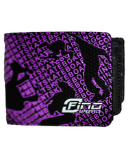 Fino SK-FZ19 Bifold Faux Leather Graffiti Wallet with SD Card Holder & Box