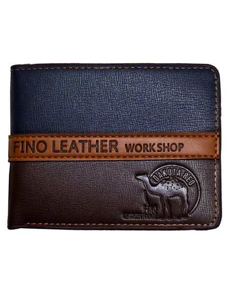 Fino SK-LS086 Soft Luxury Faux Leather Bifold Wallet with Gift Box