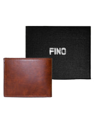 Fino SK-LS098 Faux Leather Italy Logo Wallet with Box