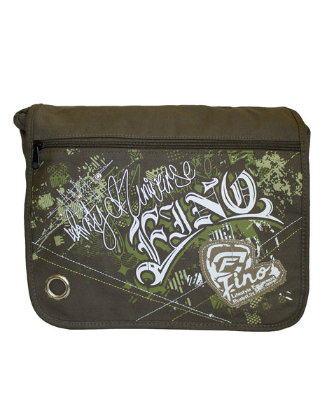 Fino SK-X2562 Lifestyle Unisex Polyester Graffiti Messenger School Bag