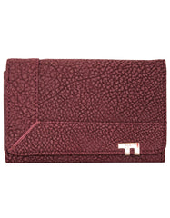 Fino 1260-093 Faux Leather Pebbled Embossed Card Holder Organiser Purse