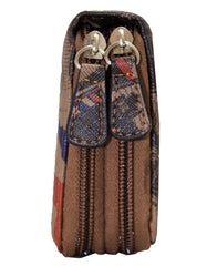 Fino 1655-798 Faux Leather Grab & Go All in 1 Purse with Cellphone Pouch