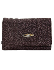 Fino 261-093 Suede Pebbled Embossed Card Holder Organiser Purse
