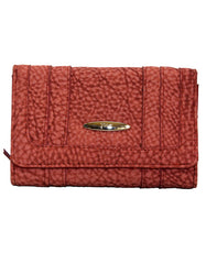 Fino 261-093 Suede Pebbled Embossed Card Holder Organiser Purse