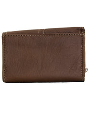 Fino 33-093 Faux Leather Neatly Stitched Design Card Holder Organiser Purse