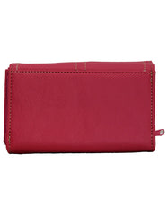 Fino 33-093 Faux Leather Neatly Stitched Design Card Holder Organiser Purse