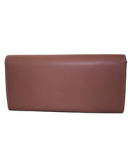 Fino 5618 Elegant Tri-Fold Faux Leather Purse with Cellphone Pouch & Box