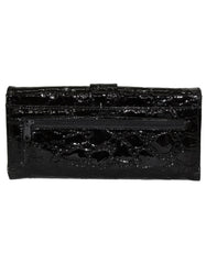 Fino 569-765 Elegant & Shiny Faux Leather Long Card Holder Purse