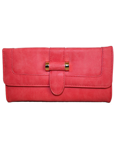 Fino 811-907 Stylish Faux Leather Long Card Holder Purse