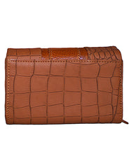 Fino 975-093 Faux Leather Croc Design Card Holder Organiser Purse