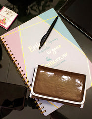 Fino A268-093 Soft Faux Leather Patent Card Holder Organiser Purse