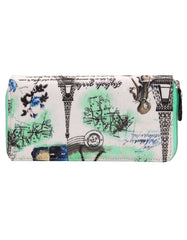 Fino A69-798 Faux Leather Grab & Go All in 1 Purse with Cellphone Pouch