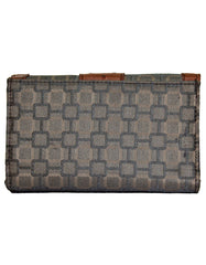 Fino B090-093 Classic Faux Leather Card Holder Organiser Purse with Ostrich Edged Design