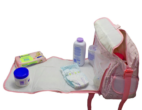 Fino BS-12588 Waterproof Built in Changing Station Nappy Bag