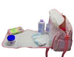 Fino BS-12588 Waterproof Built in Changing Station Nappy Bag